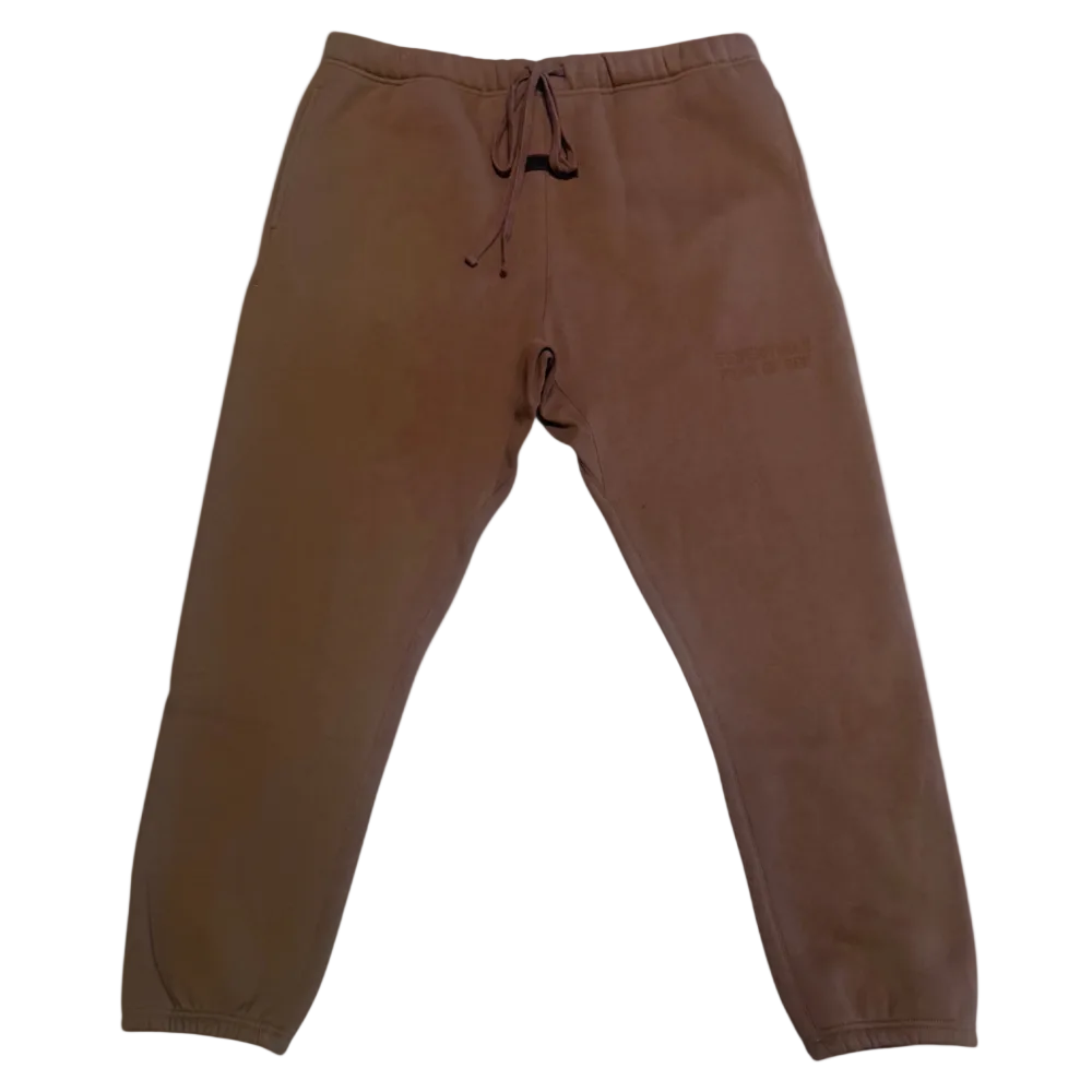 ESSENTIALS Hoodie Sweatsuit Brown
