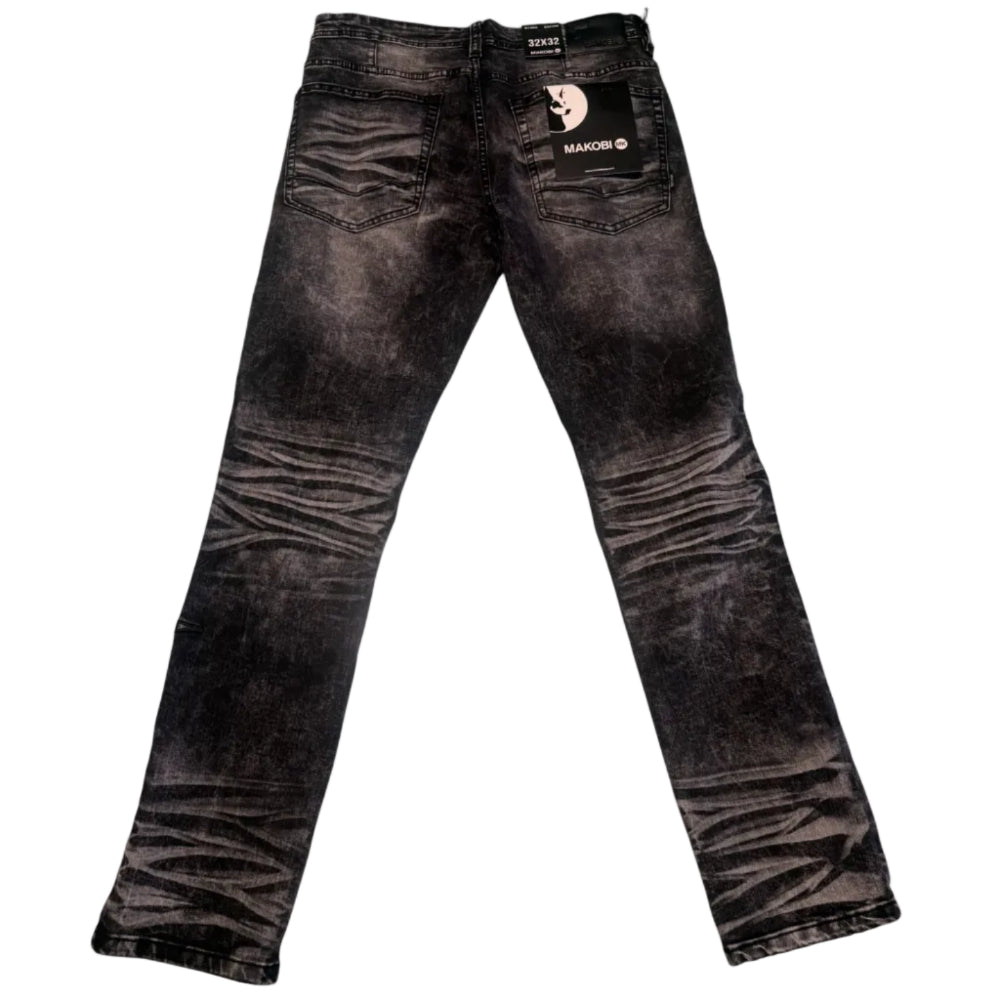 Makobi Bottega Jeans Black Style M1998