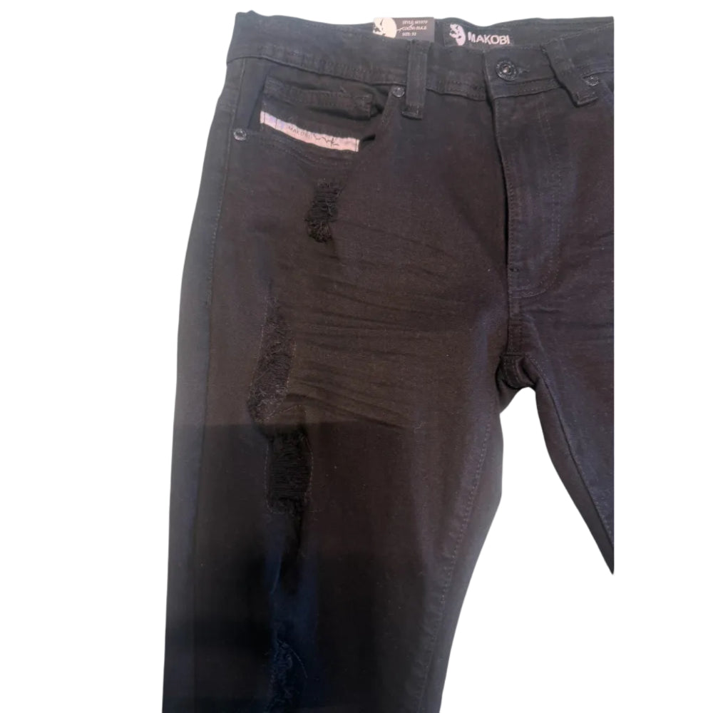 Makobi Moreli Jeans Jet Black Style M1979