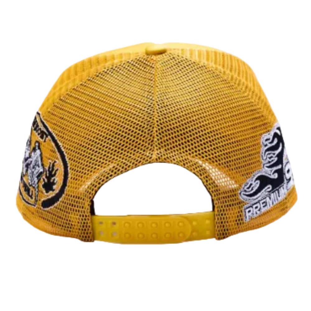 Gas Service Trucker Hat Yellow Style GAS02