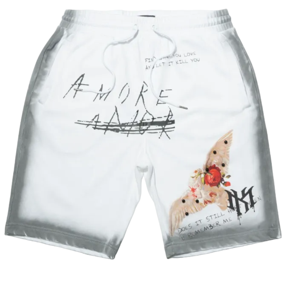 Makobi Amore Short Set White Style M451