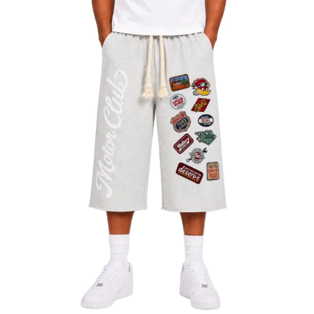 Focus Motor Club Shorts Grey
