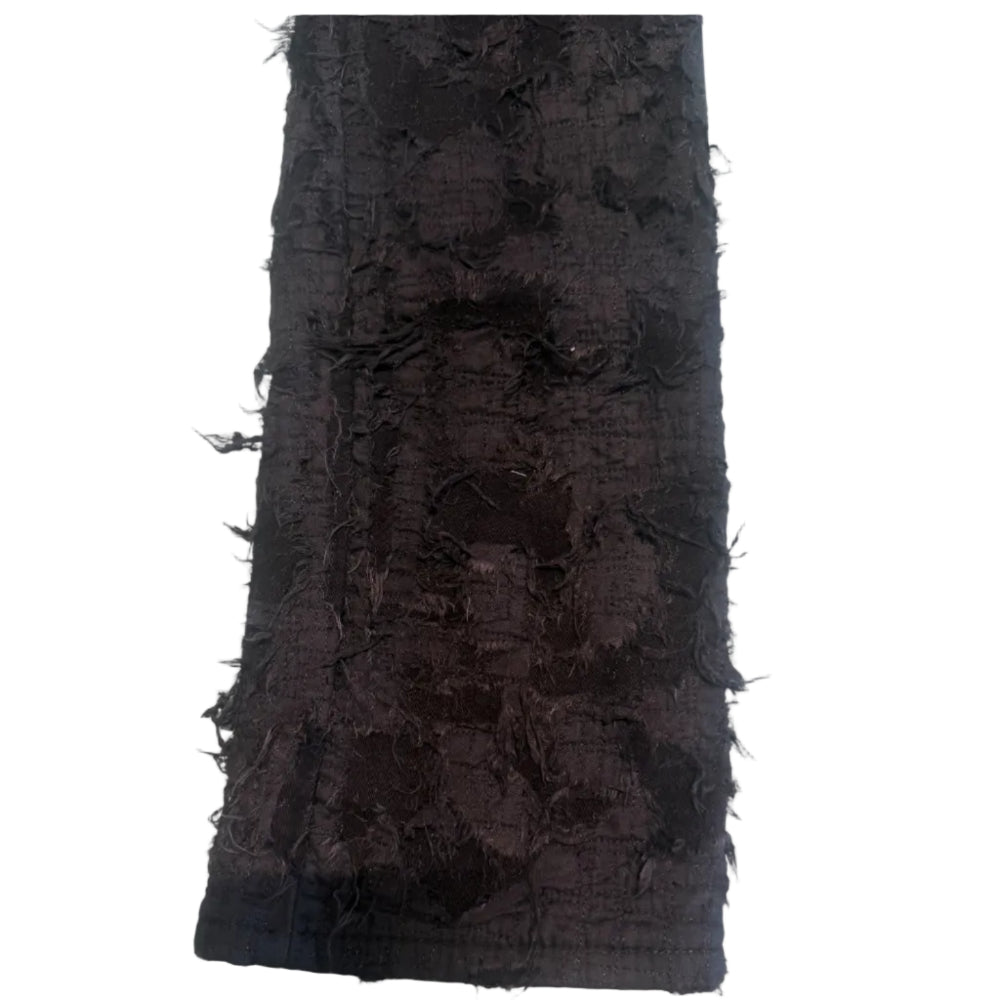 Focus Shredded Stacked Jeans Black Style 5280