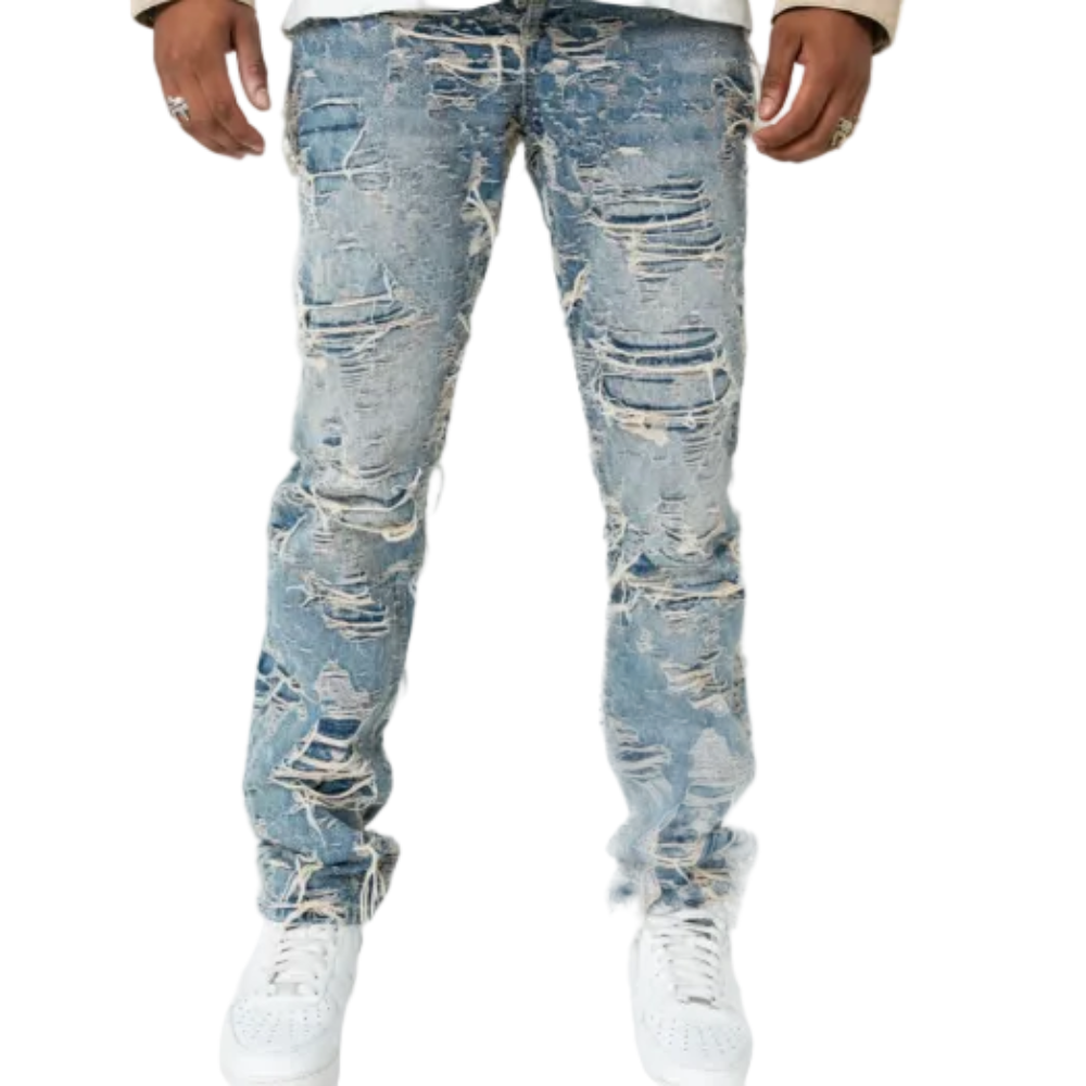 Smugglers Moon Jeans Light Indigo Style SM-WB-5674
