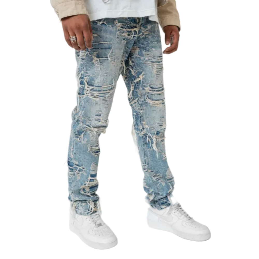 Smugglers Moon Jeans Light Indigo Style SM-WB-5674