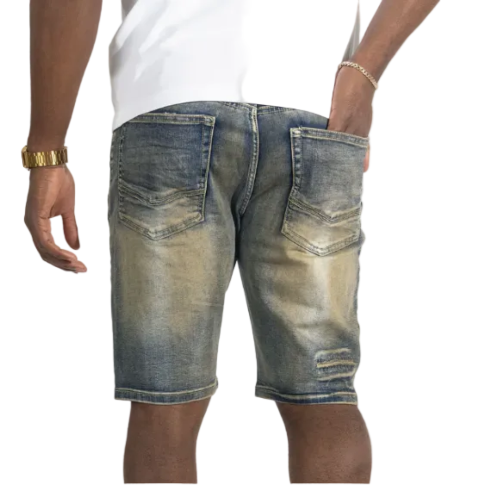Makobi Prego Denim Shorts Antique Style M904