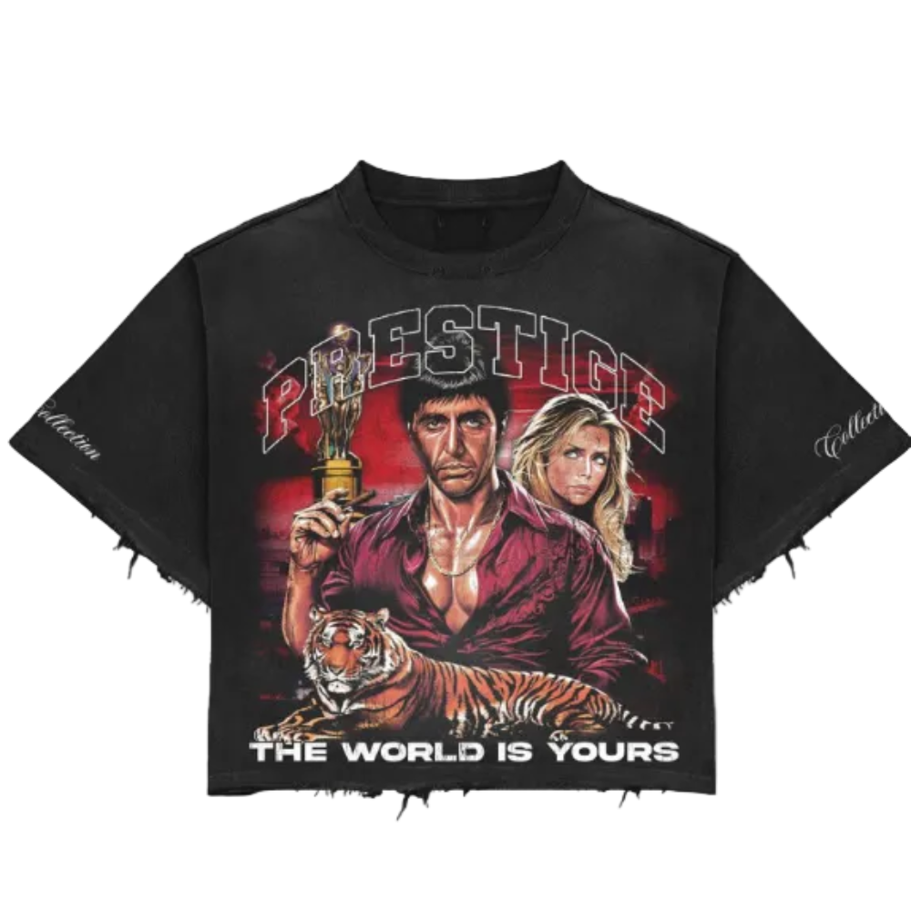 Prestige Scarface T-shirt Black Style S1