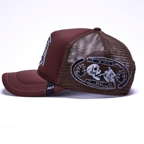 Gas Service Trucker Hat Brown Style GAS03