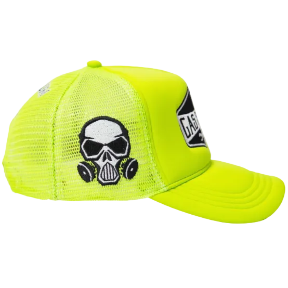 Gas Service Trucker Hat Lime Green Style GAS06