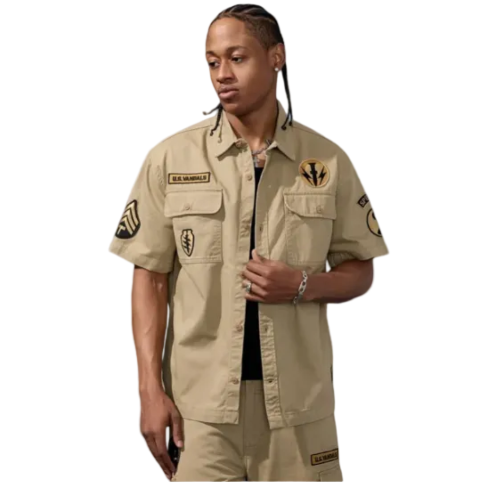 Jordan Craig Prestige Work Shirt Khaki Style 25684