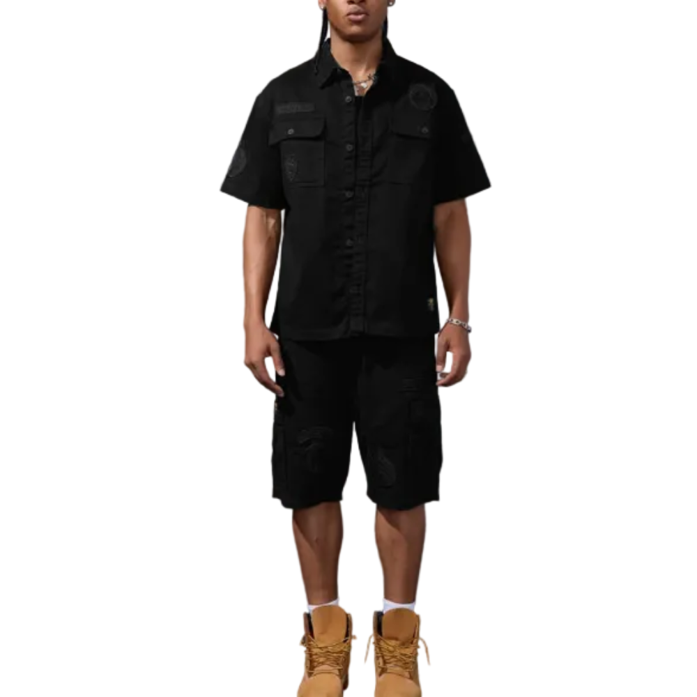 Jordan Craig Og-Prestige Cargo Shorts Black JB5684S