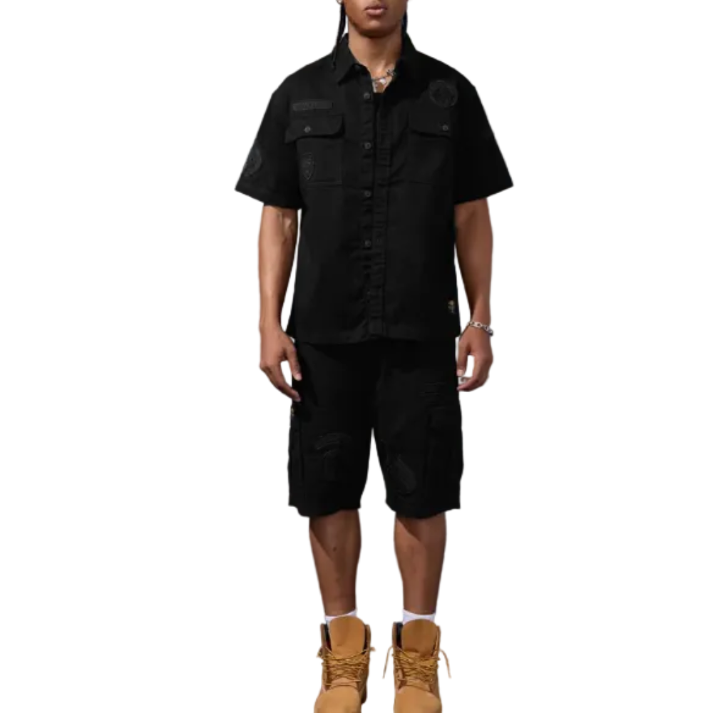 Jordan Craig Prestige Work Shirt Black Style 25684