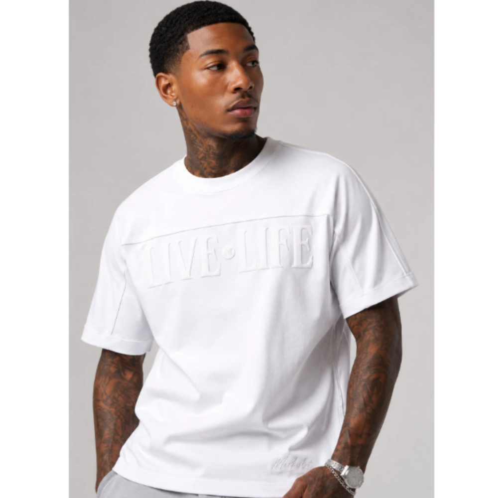 Makobi Live Life Short Set White Style M459/M659