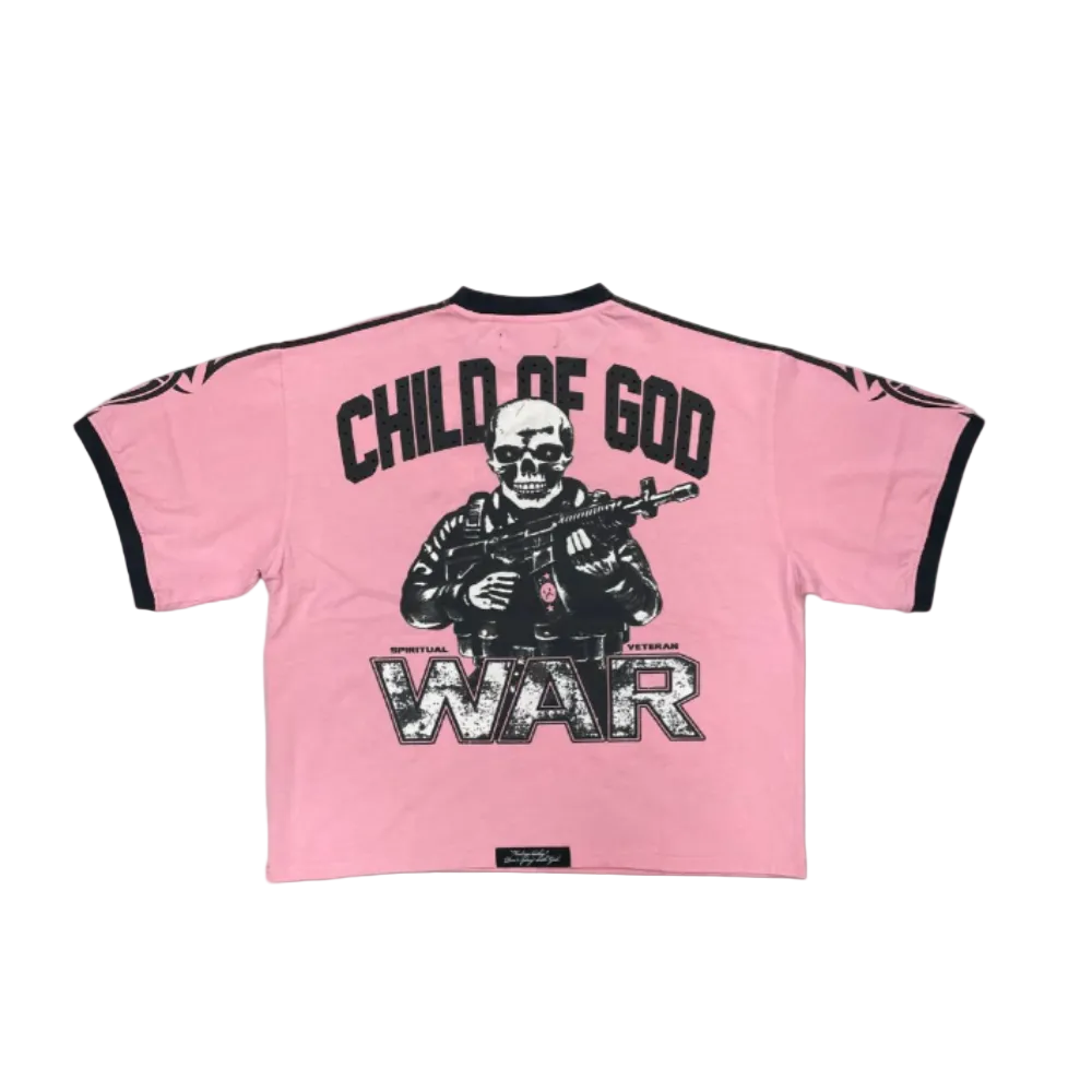 Wrathboy Child of God T-shirt Pink Style WB05-116