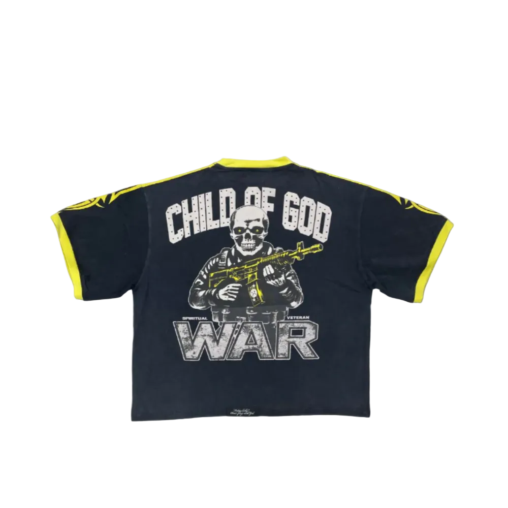 Wrathboy Child of God T-Shirt Black Style WB05-116