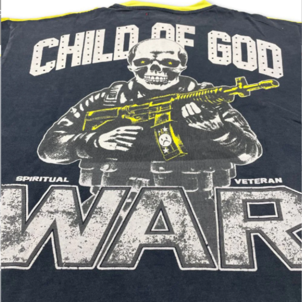 Wrathboy Child of God T-Shirt Black Style WB05-116