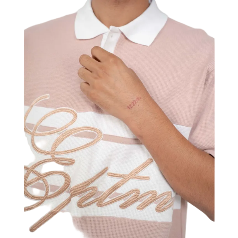 EPTM Kora Polo Set Dusty Pink Style EP12774